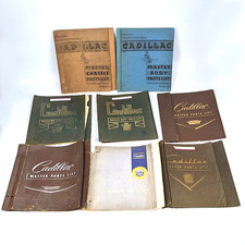 Lote de capas de lista de peças de carroceria de chassi Cadillac Master vintage - anos 60, anos 70, anos 30, 40 comprar usado  Enviando para Brazil