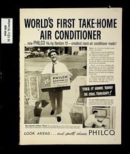 1957 Philco ar condicionado Bantam 12 impressão vintage anúncio 9588 comprar usado  Enviando para Brazil