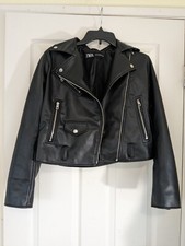 Zara black faux for sale  San Diego