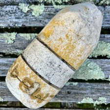 Armadilha de barco de lagosta Maine aposentada vintage amarela BUOY flutuador esponja náutica comprar usado  Enviando para Brazil