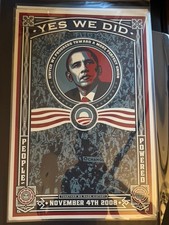 Shepard fairey obama for sale  Providence