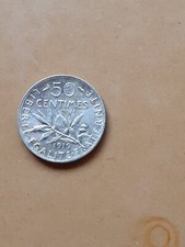 Argent centimes semeuse d'occasion  Croisilles