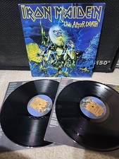Iton Maiden Live After Death 2lp Vinyl OG 1st 1985 RCA Club Press Inserts VG+/EX comprar usado  Enviando para Brazil