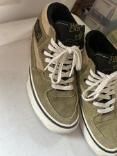 Tênis de skate Vans Half Cab masculino tamanho 7 M couro camurça lagarto eucalipto comprar usado  Enviando para Brazil