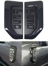 2 peças preto para 17-22 F-250 Lariat pacote esportivo super duty emblemas de para-lama laterais comprar usado  Enviando para Brazil
