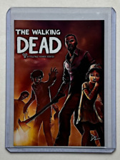 Tarjeta coleccionable de The Walking Dead edición limitada firmada por artista Telltale Games 5/10 segunda mano  Embacar hacia Mexico