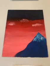 Tableau toile relief d'occasion  Le Breuil