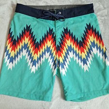Bermuda de natação Hurley Phantom masculina 29 surf multicolorida 7" comprar usado  Enviando para Brazil