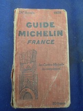 Guide michelin 1928 d'occasion  Beaulieu-sur-Loire