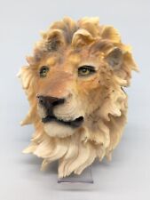 Resin lion head for sale  Newton