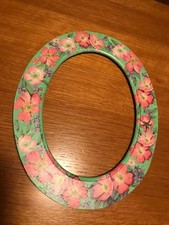 Cornice ovale rose usato  Valdengo