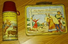 Metal lunchbox 1950s for sale  Silver Spring