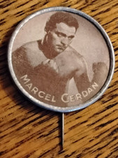 Marcel cerdan épinglette d'occasion  Chambéry