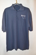 Polo masculino Port Authority malha secagem rápida desempenho Metalife Tulsa, usado comprar usado  Enviando para Brazil