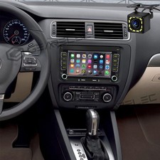 7 cali 2 DIN Radio samochodowe GPS Nawigacja RDS FM do VW GOLF 5 6 Passat Polo BT WiFi 64GB na sprzedaż  PL