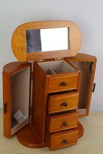 Vintage wooden jewellery for sale  NORMANTON