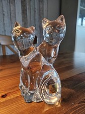 Katzen bleikristall 5 gebraucht kaufen  Hamburg