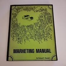 Vintage 1976 Marketing Manual-Real Estate Sales-R.F. Russell-L.C. Major & Assoc segunda mano  Embacar hacia Mexico