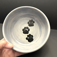 dog cat bowl paw prints for sale  Erie