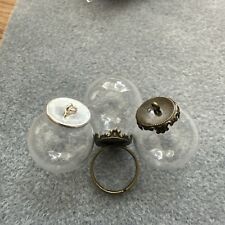 Glass vials pendants for sale  HERNE BAY