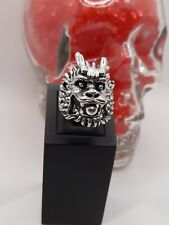 Bague biker tete d'occasion  Ermont