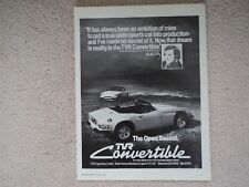 Tvr taimar convertible for sale  OLDHAM