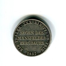 Preußen ausbeutetaler 1857 gebraucht kaufen  Mönchengladbach