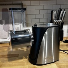 Ralador elétrico de queijo VEVOR 250W salada atirador fatiador de legumes comprar usado  Enviando para Brazil