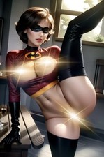 Fantasia de Cosplay Elástico Incríveis Cosplay VIRGEM COMPLETA Perseguição ESGOTADO! comprar usado  Enviando para Brazil