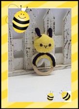 Hochet crochet abeille d'occasion  Mende