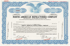 North American Refractories Company. Certificado de stock segunda mano  Embacar hacia Argentina