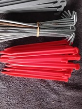 Assortment tent pegs for sale  BURY
