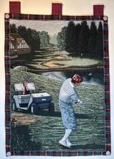 Tapestry golf wall for sale  Middleburg