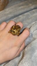 Knot ring stainless for sale  EMSWORTH