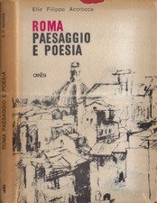 Roma paesaggio poesia. usato  Italia