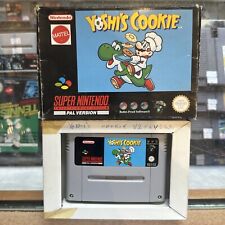 Yoshi's Cookie • Jogo Super Nintendo SNES na caixa (1992) PAL • Na caixa comprar usado  Enviando para Brazil