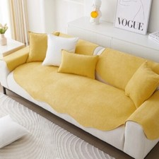 Capa de sofá universal chenille antiderrapante sofá toalha canto sofá tapete capa deslizante comprar usado  Enviando para Brazil