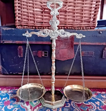 Brass apothecary scales for sale  BECCLES
