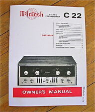 Mcintosh c22 1960 for sale  Bradenton