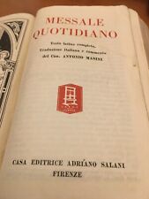 Messale quotidiano testo usato  Firenze