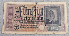 Banknoten reichsmark gebraucht kaufen  Rochlitz