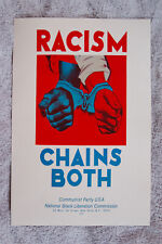 Racism chains communist for sale  Augusta