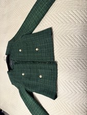Green blazer size for sale  COLCHESTER
