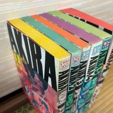 Usado, Lote completo de mangá AKIRA língua japonesa Vol.1-6 mangá quadrinhos Katsuhiko Otomo comprar usado  Enviando para Brazil