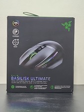Mouse para jogos sem fio Razer Basilisk Ultimate HyperSpeed com base de carregamento comprar usado  Enviando para Brazil