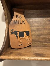 Vintage wooden milk for sale  Thomson