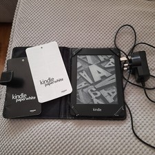 Amazon Kindle Paperwhite portfel + broszury wtyczka brytyjska na sprzedaż  Wysyłka do Poland