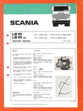 Scania trucks 111 d'occasion  Les Bordes