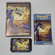 Usado, Herzog Zwei Sega Mega Drive Cartridge Japanese Box And Manual comprar usado  Enviando para Brazil