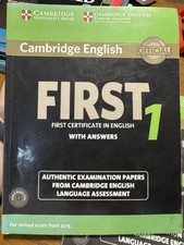 Cambridge first certificate usato  Roma